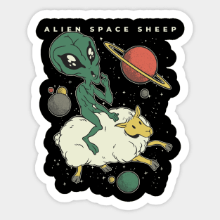 Space Sheep Sticker